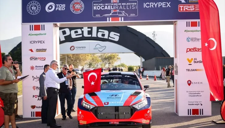 41. Kocaeli Rallisi Seremonik Startı Verildi